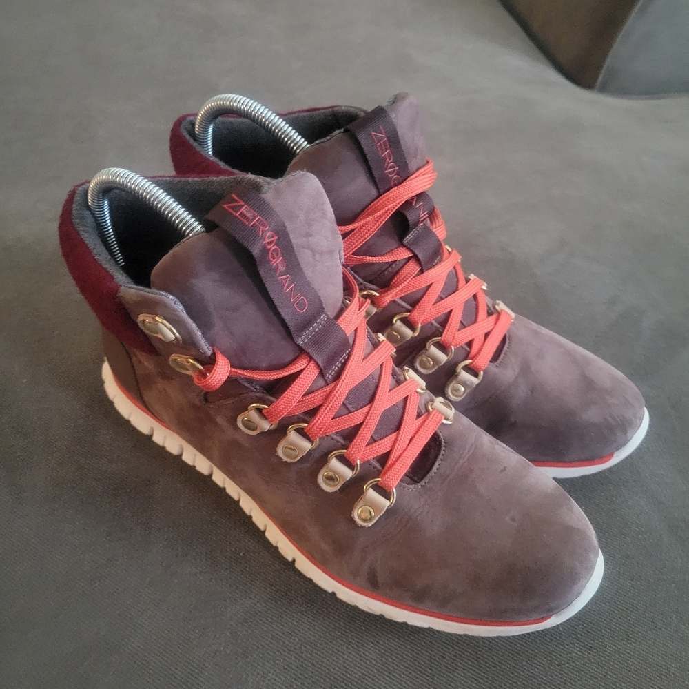 Cole Haan Womens Boots Zerogrand Hiker Size 9 Waterproof Chukka